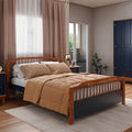 Cama Casal Madeira Maciça Chicago