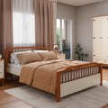Cama Casal Madeira Maciça Chicago