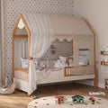 Cama Infantil ou Montessoriana Casinha e Janelinha Encanto