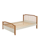 Cama Casal Madeira Maciça Chicago