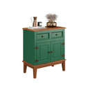 Balcão de Madeira Maciça 2 Portas e 2 Gavetas