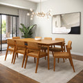 Conjunto Sala de Jantar Com Mesa e 8 Cadeiras Madeira Maciça Dover - 200 x 100cm