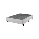 Base Para Cama Box Casal Ecoflex Prata - 138x188x25cm