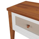Mesa de Cabeceira Madeira Maciça 1 Gaveta