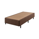 Base para Cama Box Solteiro Ecoflex Marrom - 88x188x25cm