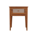 Mesa de Cabeceira Madeira Maciça 1 Gaveta