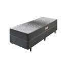 Cama Box com Colchão Solteiro Ecoflex Dual  - 88x188x47cm