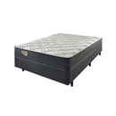Cama Box com Colchão Casal Ecoflex Adapto - 138x188X48cm
