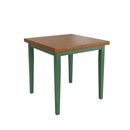 Mesa em Madeira Maciça Quadrada 4 Lugares - 80 x 80cm