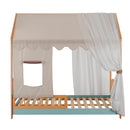 Cama Infantil ou Montessoriana Casinha e Janelinha Encanto