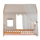 Cama Infantil ou Montessoriana Casinha e Janelinha Encanto