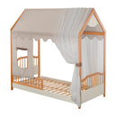 Cama Infantil ou Montessoriana Casinha e Janelinha Encanto