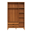 Guarda-Roupa 3 Portas e 2 Gavetas - Madeira Maciça
