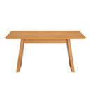 Mesa Madeira Maciça 6 Lugares  Rose - 160 x 90 cm