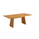 Conjunto Sala de Jantar Com Mesa e 8 Cadeiras Madeira Maciça Rose - 200 x 100cm