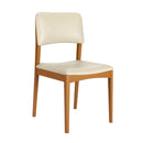 Conjunto Sala de Jantar Com Mesa e 6 Cadeiras Madeira Maciça Rose - 160 x 90cm